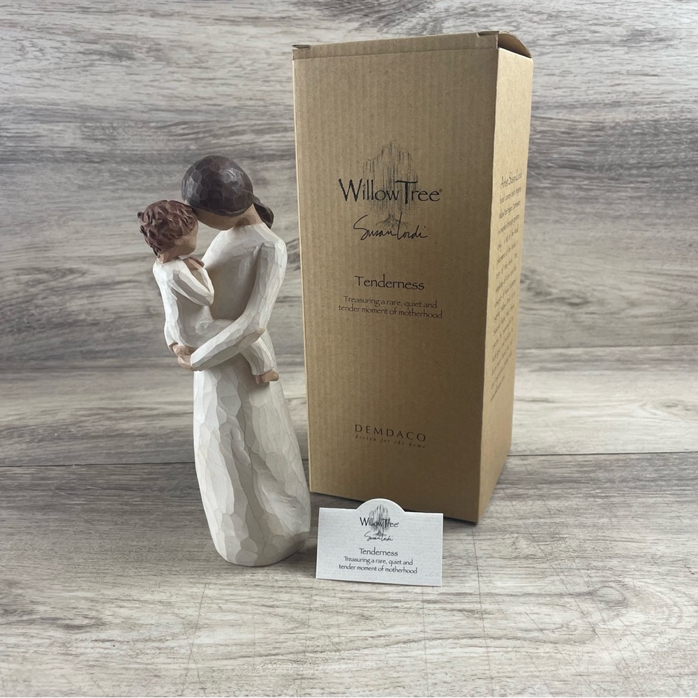Willow Tree Tenderness, Treasuring a Quiet Tender Moment of Motherhood